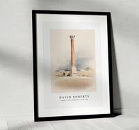 David Roberts - Pompey's Pillar Alexandria-1796-1864