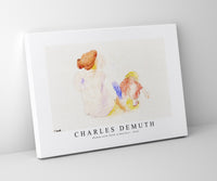 Charles demuth - Woman with Child in Red Suit-1916