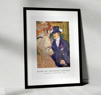 Henri De Toulouse–Lautrec - The Englishman (William Tom Warrener, 1861–1934) at the Moulin Rouge 1892