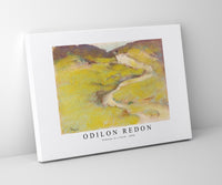 Odilon Redon - Pathway in a Field 1890