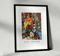 Paul Cezanne - The Flowered Vase (Le Vase Fleuri) 1896-1898