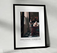 Johannes Vermeer - Lady Writing a Letter with her Maid 1670-1671