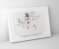 charles demuth - Bermuda Trees and Architecture-1916-1917