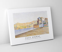 Paul Signac - The Town Beach, Collioure, Opus 165 (1887)