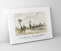 Camille Pissarro - Louveciennes, Route de Saint-Germain 1871