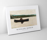 winslow homer - Playing a Fish-1875