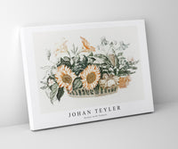 Johan Teyler - Basket with flowers