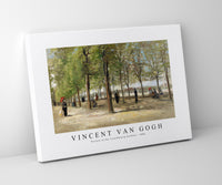 Vincent Van Gogh - Terrace in the Luxembourg Gardens 1886