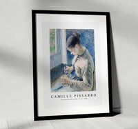 Camille Pissarro - Young Peasant Having Her Coffee 1881