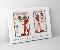 Giovanni Battista Belzoni - Figure large as life illustration from the kings tombs in Thebes 1778-1823