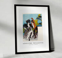 Adolphe Willette - Dancing Poster 1880-1900