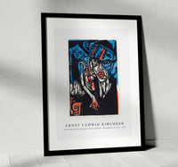 Ernst Ludwig Kirchner - Peter Schlemihl's Wondrous Story Battles. The Agonies of Love 1915