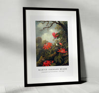 Martin Johnson Heade - Hummingbird and Passionflowers (ca. 1875–1885)