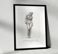 Sir Edward Burne Jones - Venus with Golden Apple in Right Hand, for the Troy Triptych (c. 1873–77)