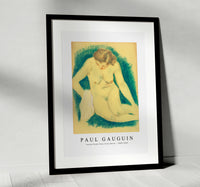 Paul gauguin - Seated Nude Seen from Above 1888-1889