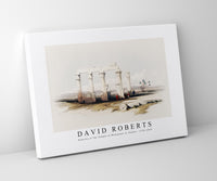 David Roberts - Remains of the Temple of Medamout at Thebes-1796-1864