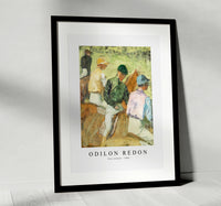 Odilon Redon - Four Jockeys 1889