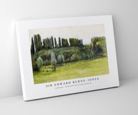 Sir Edward Burne Jones - Landscape - Study painting in high resolution by Sir Edward Burne–Jones