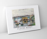 Claude Monet - Bridge at Argenteuil on a Gray Day 1876