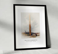 David Roberts - Obelisk of Heliopoli1796-1864