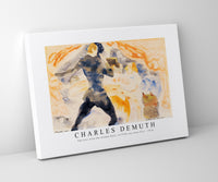 Charles demuth - The Girl with the Golden Eyes, La Fille aux yeux d'or-1916