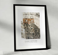 Pierre Bonnard - Street corner seen from above (1896-1897)