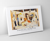 Charles demuth - Lulu and Alva Schön at Lunch-1918