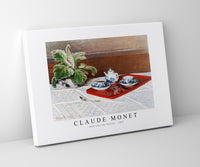 Claude Monet - Still Life, Tea Service 1872