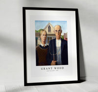 Grant Wood - American Gothic 1930