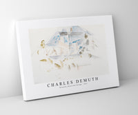 Charles demuth - Bermuda, Masts and Foliage-1917