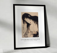 Utamaro Kitagawa - Yamauba no Chichi o Suh Kintaro 1753-1806