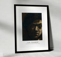 Jan Toorop - Self–portrait of the painter Jan Toorop (1880)