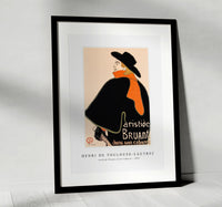 Henri De Toulouse–Lautrec - Aristide Bruant in his Cabaret 1893