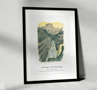 Pierre Bonnard - Street Seen from Above, from the series Some Aspects of Parisian Life (1897)