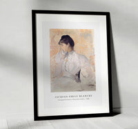 Jacques Emile Blanche - Jacques-Emile Blanche's Presumed Portrait of Henriette Chabot (1886)