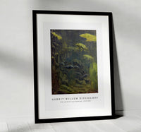 Gerrit Willem Dijsselhof - Pike and Perch in an Aquarium 1910-1920