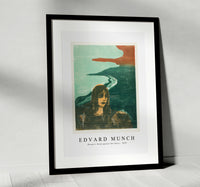 Edvard Munch - Woman’s Head against the Shore 1899