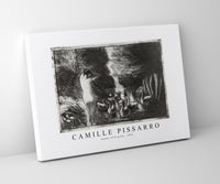 Camille Pissarro - Bather with geese 1895