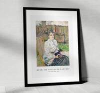 Henri De Toulouse–Lautrec - Lady with a Dog 1891