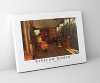 winslow homer - Girl Shelling Peas-1873