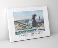 Camille Pissarro - Snow effect at the Hermitage 1875