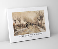 Vincent Van Gogh - Road in Etten 1881