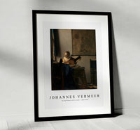 Johannes Vermeer - Young Woman with a Lute 1662-1663