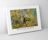 winslow homer - On the Trai-1889