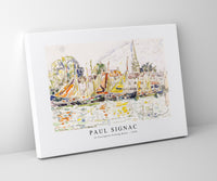 Paul signac - Le Pouliguen Fishing Boats (1928)