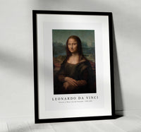 Leonardo Da Vinci - Portrait of Mona Lisa del Giocondo 1503-1506