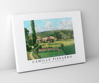 Camille Pissarro - Landscape at Les Pâtis, Pontoise 1868