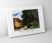 Paul Cezanne - River Bend (Coin de rivière) 1865