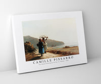 Camille Pissarro - Two Women Chatting by the Sea, St. Thomas 1856