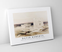 David Roberts - Temple of Edfou ancient Appolinopolis in upper Egypt-1796-1864